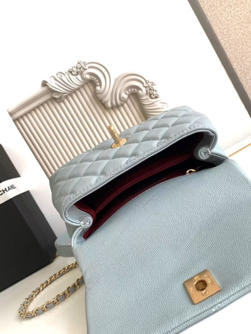 Ch**el top handle bags